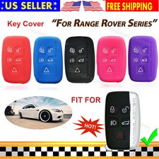 Silicone Cover Keyless Entry Fob Case Protector for Land Range Rover Smart Key