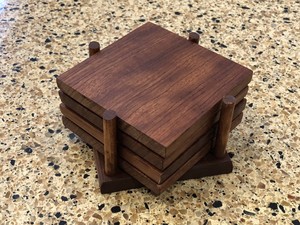 WOOD-COASTER-SET-OF-4-BUBINGA