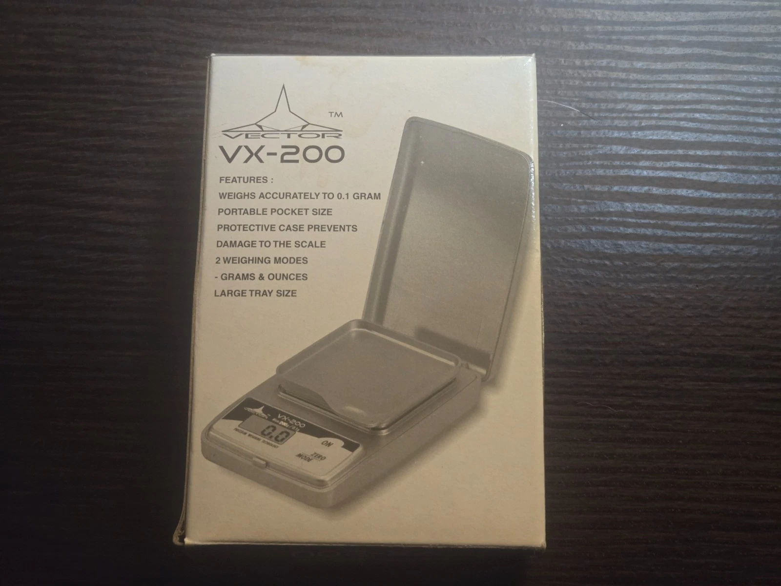 Vector VX-200 Digital Pocket Scale 200g x 0.1g Gram Ounce Jewelry Scale