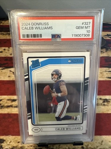2024 Panini Donruss - Rated Rookie Caleb Williams #327 (RC) PSA 10