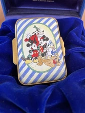Disney 1997 Halcyon Days Trinket Box “Mickey & Friends” LE 381:3500