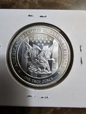 American Bald Eagle 1 oz APMEX silver round
