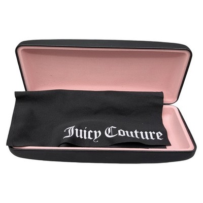 Juicy Couture Hard Shell Sunglasses Case Black Pink Gothic  display picture 3