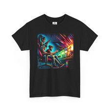 Video Gamer Unisex Tee Bold Colors Fun Witty Tshirt Gamer Video Game 2 Player