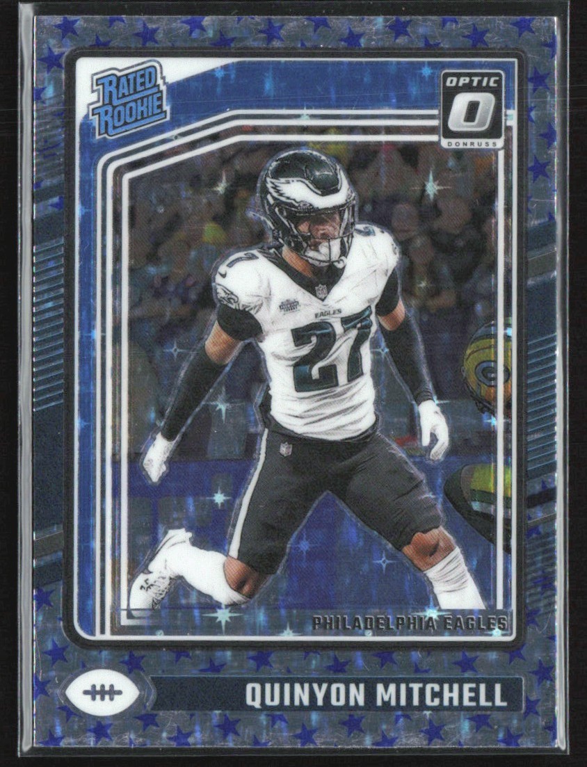 Quinyon Mitchell 2024 Donruss Optic Stars Rated Rookie RC #282 Philadelphia
