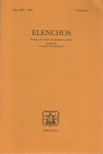 Elenchos, Anno XXI - 2000, Fascicolo 1 - AA.VV. (Bibliopolis) [2000]