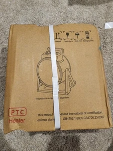 PTC céramique portable space chauffage NEW IN BOX