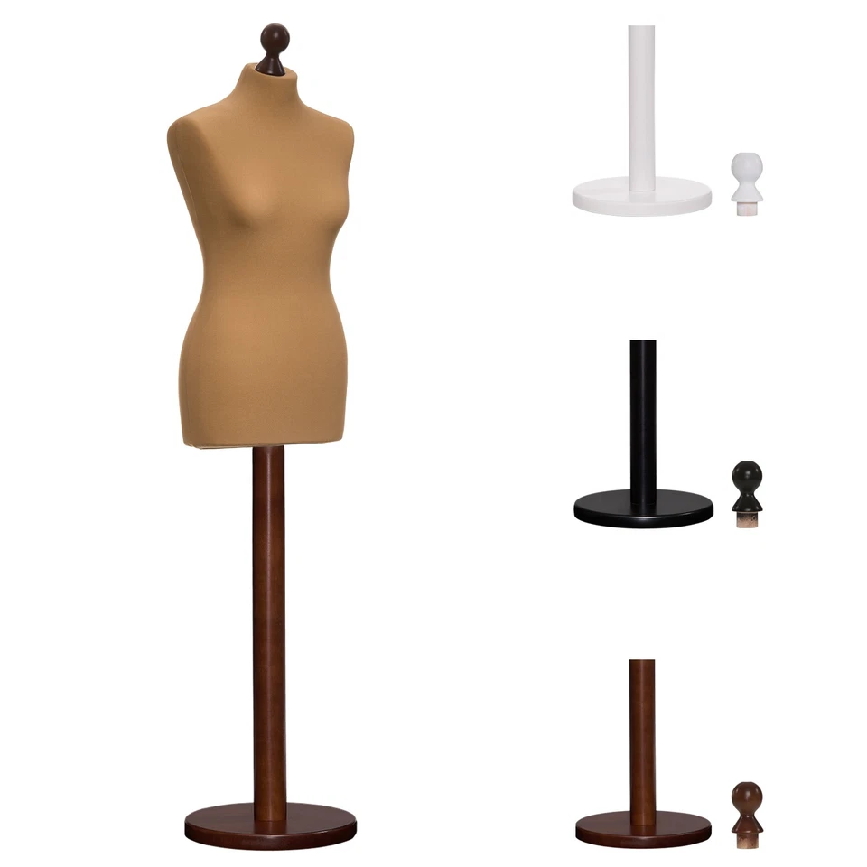 DUMMYDOLL ® Schneiderpuppe/Schneiderbüste/Schaufensterpuppe Damen haut/gold