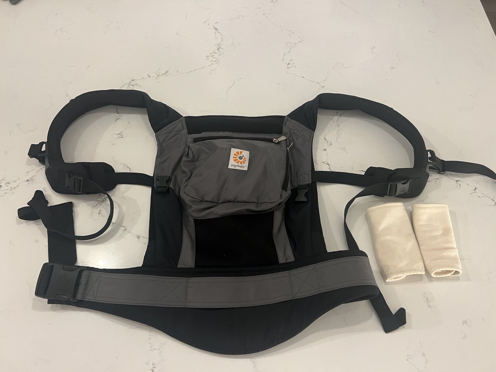 Ergobaby Performance Baby Carrier Black and Gray Adjustable 