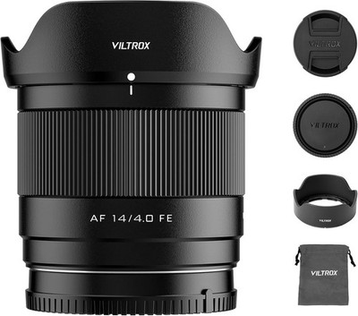 Viltrox AF 14mm F4.0 FE Full Frame Ultra-Wide Angle Lens for Sony E-mount Camera
