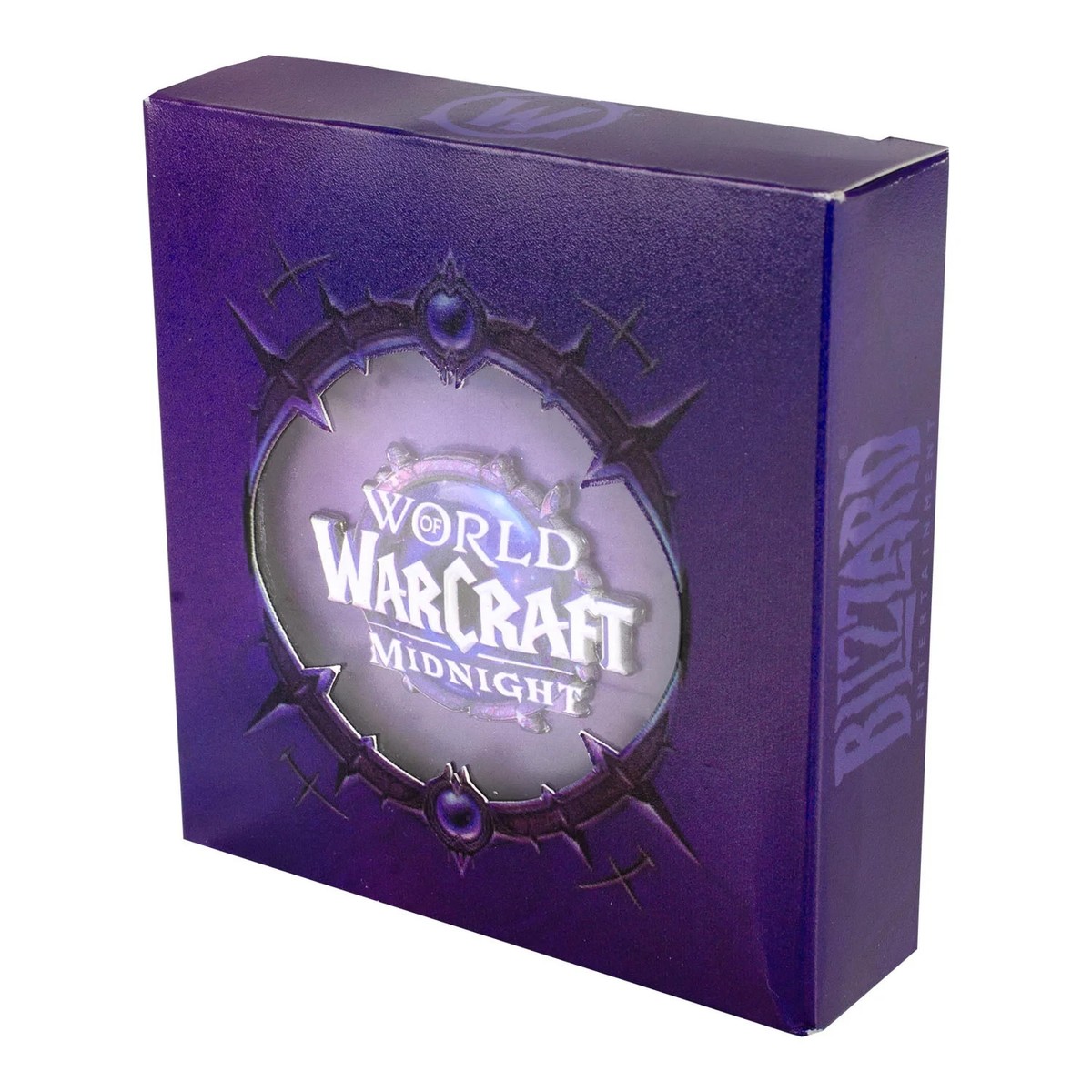 World of Warcraft WoW Midnight Logo Enamel Pin Limited Edition Box
