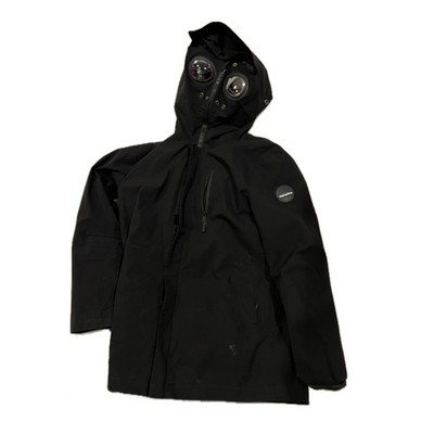 Helvetica LIght Zippée Capuche Eye Block 2 Noir Mens Small