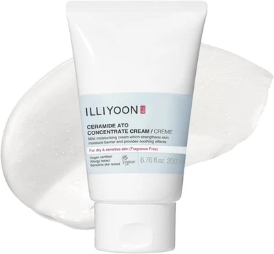 AMOREPACIFIC CORPORATION ILLIYOON Ceramide Ato Concentrate Cream (200ml, 6.76 Fl Oz) | Moisturizer