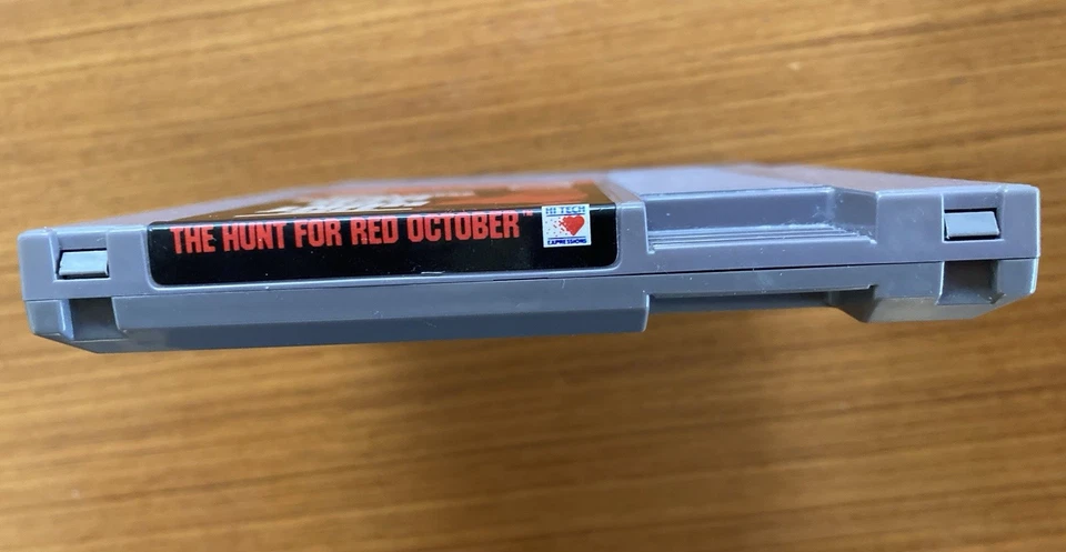 NES ~ HUNT FOR RED OCTOBER ~ Nintendo NES-7H-AUS Game Cart + Sleeve + Box Pal A - Image 4 of 4