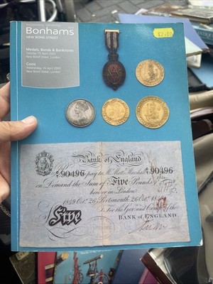 Bonhams 2003 Medals, Bonds, Banknotes and Coins