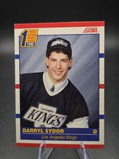 1990 SCORE DARRYL SYDOR #425 ROOKIE CARD LA Kings FREE SHIPPING . rookie card picture