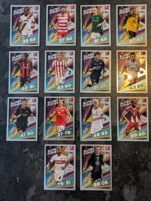 Topps Bundesliga Match Attax 2025/26 Teamset Super Power 14 Karten