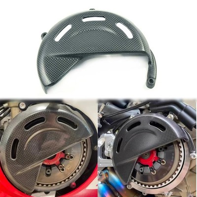 100% Carbon Fiber Clutch Covers Right Engine For Ducati Panigale V4 S 2022-2024