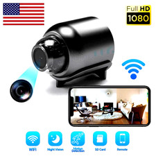 Mini Wifi IP Camera Home Security Night Vision HD 1080P Motion Detection