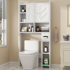 Over the Toilet Storage Cabinet, Bathroom Shelf Organizer