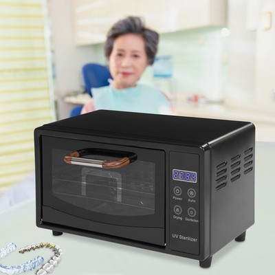 Multi-Functional Tabletop Nail Tool Sterilizer Drying Box Nail Cleaner Box 160W