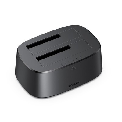 UGREEN Festplatten Dockingstation, USB 3.0 HDD Docking Station für Schwarz