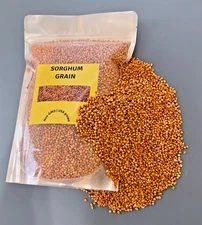 Red Sorghum Whole Grain - 3 LBS / 48 oz, non-GMO, All natural; grown in USA
