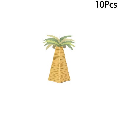 Ananas Süßigkeiten Cookie Box Hawaiian Party Goodies Verpackung 510 Stücke