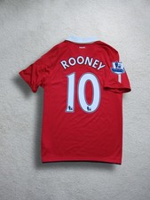 10/11 Manchester United ROONEY Soccer Jersey Football Shirt England [M]