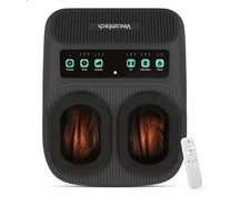 Shiatsu Foot Massager 360 Full Coverage Heated Deep Kneading Vibration w Remote