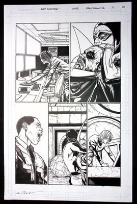 Defenders of the Earth #2 pg 21-Dark Destiny-Alex Sanchez Art-The Phantom