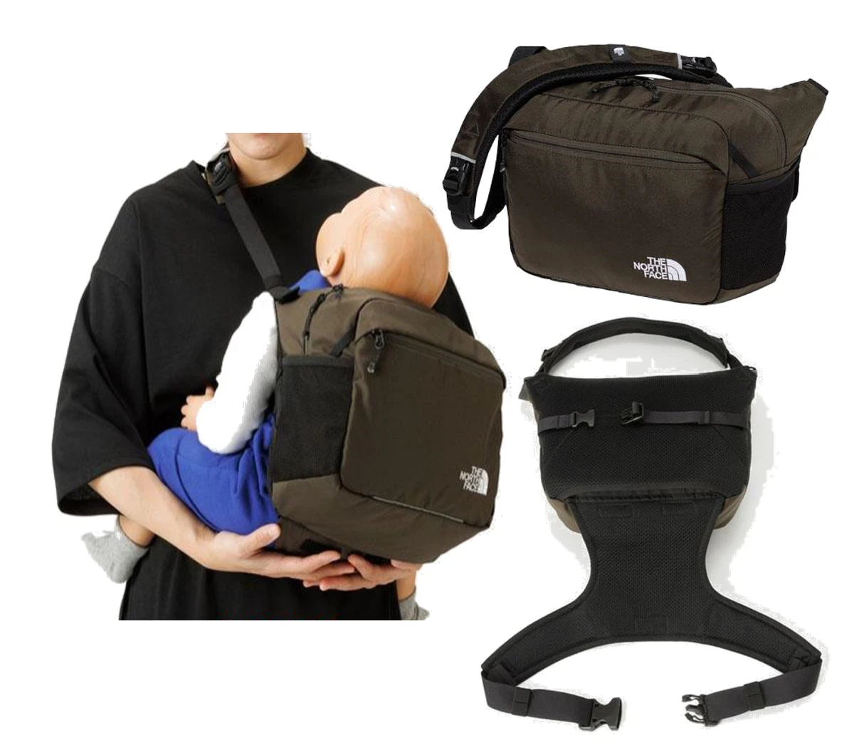 THE NORTH FACE Baby Sling Bag NMB82250 baby carrier made in Japan