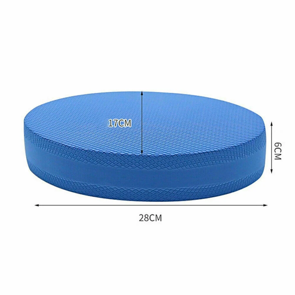 2X Balance Pad Ganzkörpertraining gelenkschonend Gleichgewicht Stabilität Blau - Bild 2 von 4