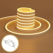 110V Flexible LED Neon Light Strip Waterproof Holiday Home Party Floor Bar Decor