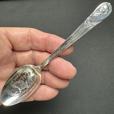 WM Rogers Silver Plate Thomas Jefferson Louisiana Purchase Commemorative Spoon
