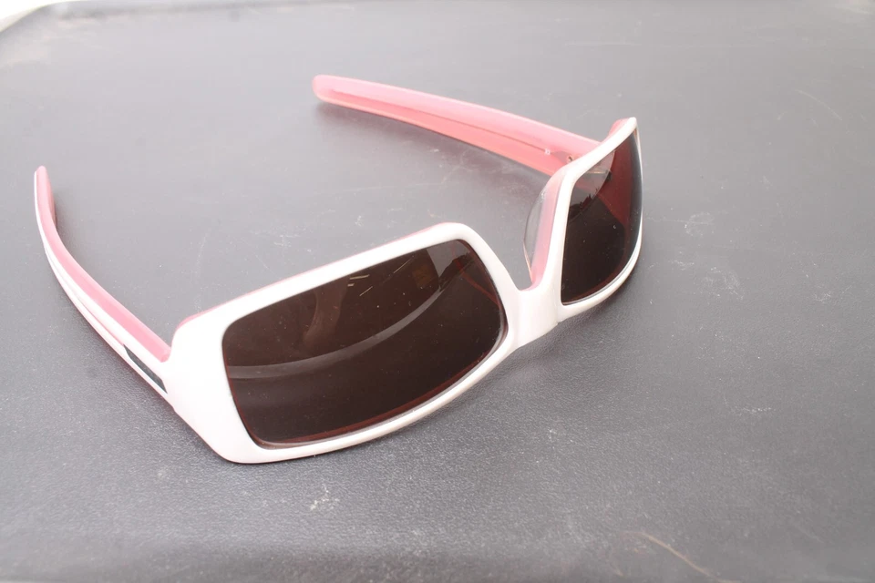 Gafas de sol usadas Julbo rosa/blanco RIP S 263 9 17 RIPS263917 hechas en Francia Foto 2 de 4