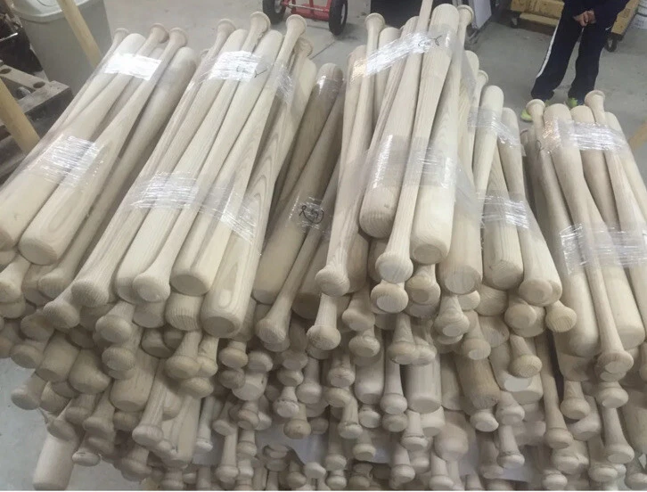 Paquete de 15 bates de béisbol CALIDAD ARTESANAL madera con manchas (ENVÍO GRATUITO)