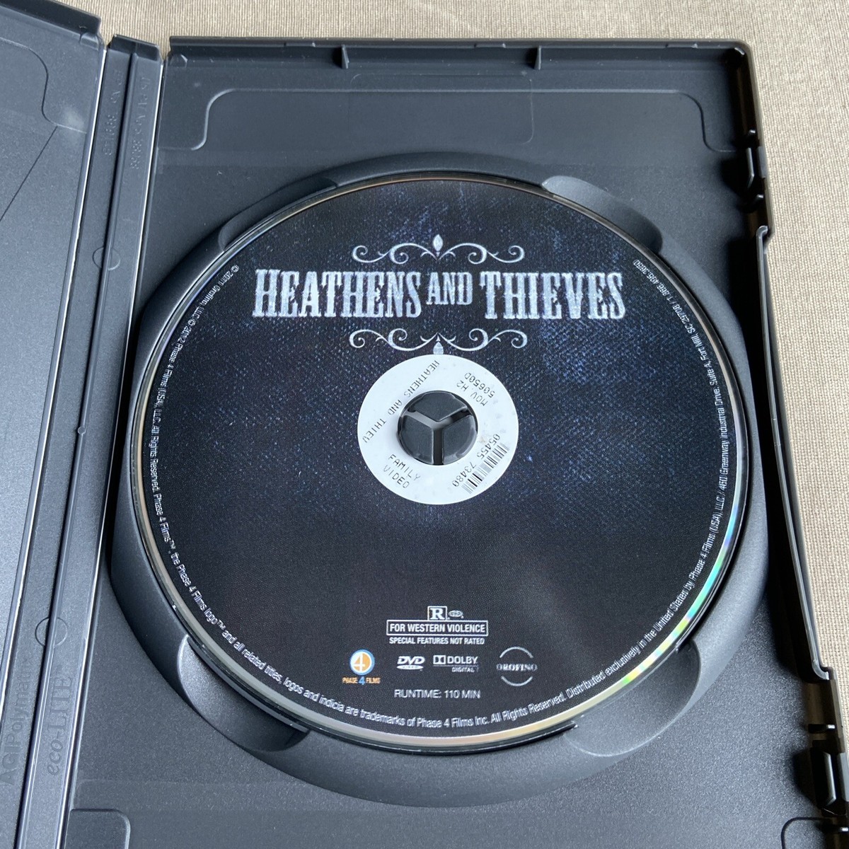 Heathens And Thieves (DVD, 2012) Western Thriller Andrew Simpson