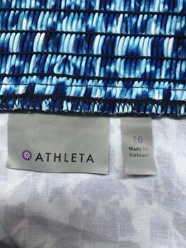 Athleta Everywhere Halter Dress Protea Pack Blue Size 10 - Imagen 5 de 11
