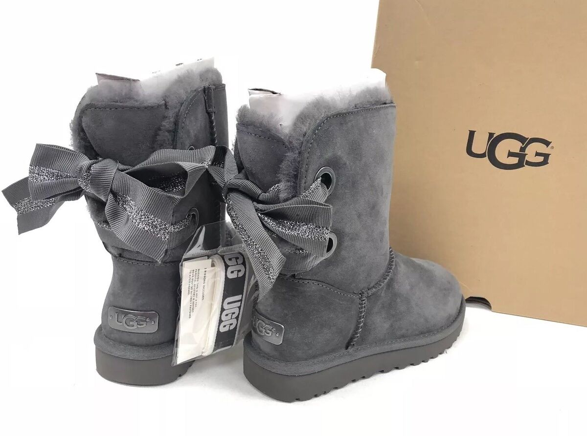 UGG Australia Customizable Bailey Bow Short Shearling Boots