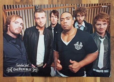 ONEREPUBLIC Timbaland feat / Hannah Montana Miley Cyrus - A3 Poster BRAVO Bild