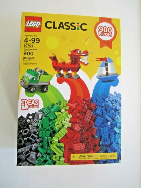 10704 LEGO Classic Creative Box 900 Pcs Ideas Included Factory Sealed New in Box | eBay