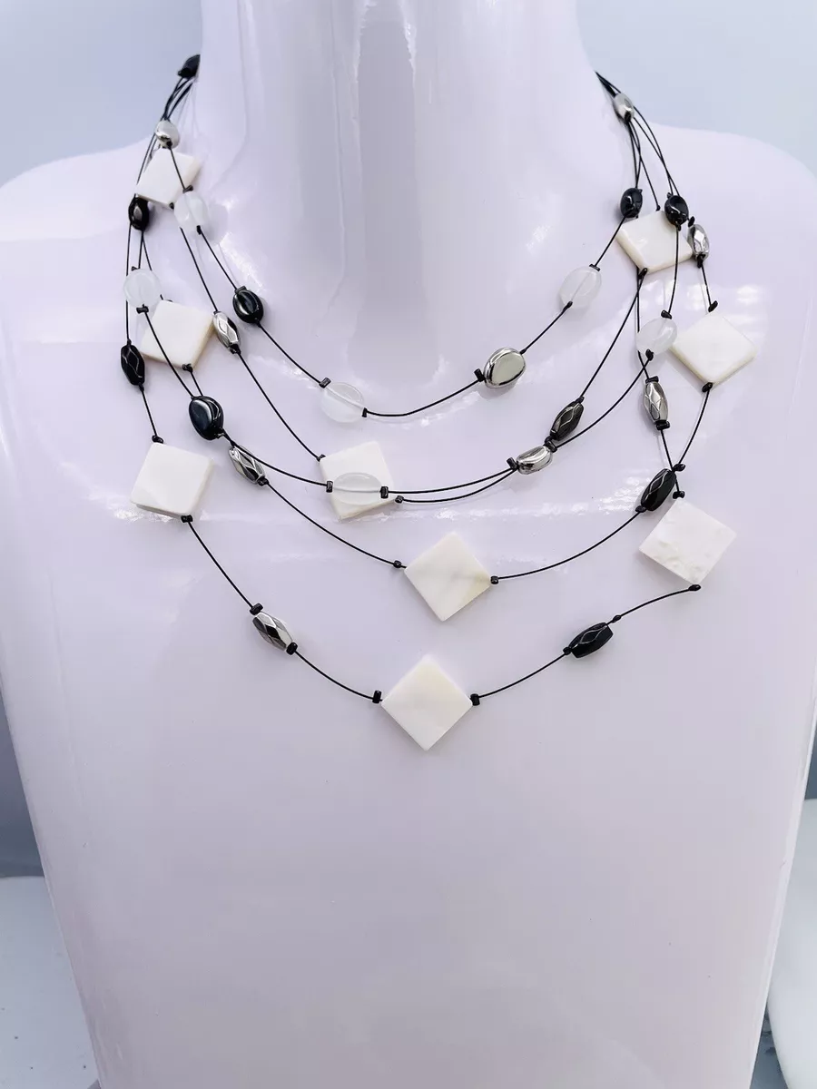 Lia sophia mother of pearl best sale necklace