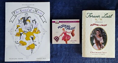 CHARMIAN CARR  - MEMOIR OF SOUND OF MUSIC + 2 CD SET & SOUND OF MUSIC PROGRAM