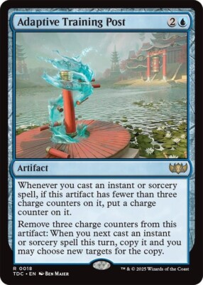 NM Adaptive Training Post, MTG, Tarkir Dragonstorm, Magic the Gathering, 18