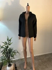 Eivissa Lightweight Pattern Black Jacket 