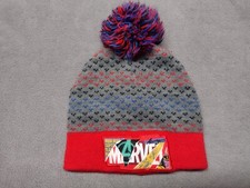 Marvel Avengers Stocking Hat Beanie Pom One Size Youth Kids Knit Warm