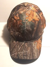 REALTREE Camouflage Outdoors Ball Cap Adjustable Hat Hook/Loop Size Adult/Teens