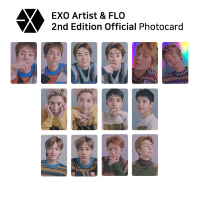 EXO - exo トレカ カイ flo EXO - Artist & FLO membership Official Photocard Version 2