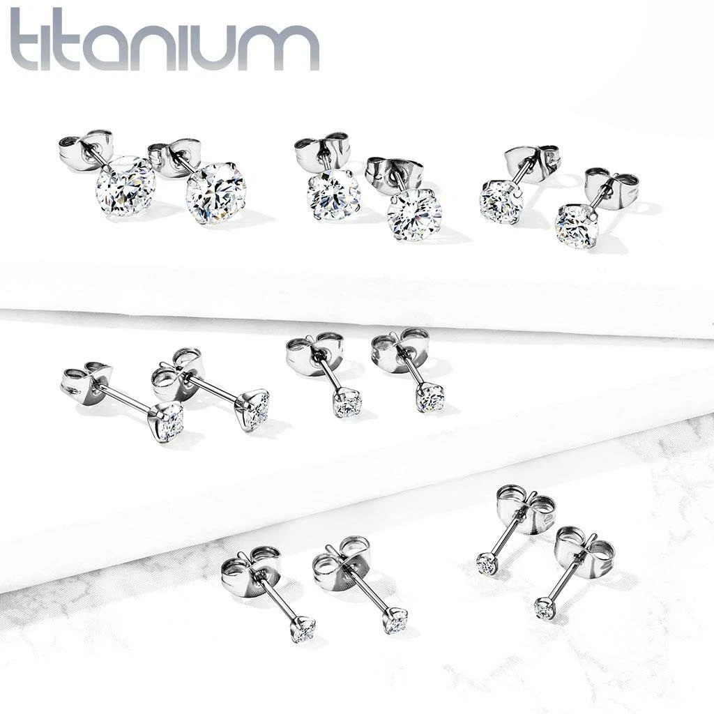 Implant 2024 titanium earrings